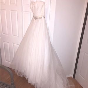 Allure Romance Wedding Ball Gown Ivory style#2915